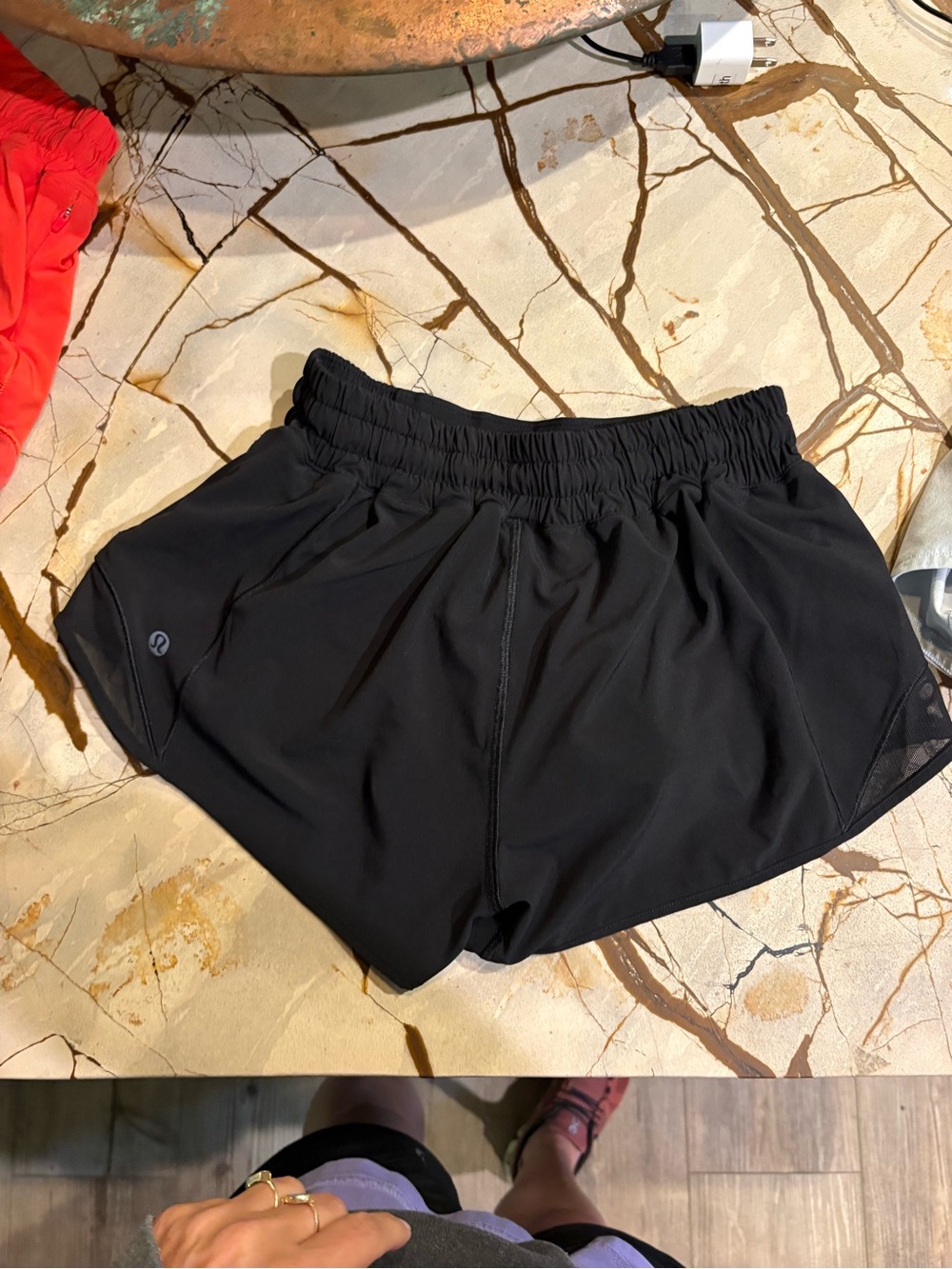 lululemon athletica Black Women's Athletic Running Shorts